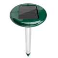 Outdoor Animal Repeller - AOSION®  Outdoor Waterproof Solar Frequency Conversion Mole Repeller AN-A316C